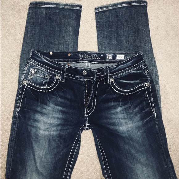 Miss Me Denim - Miss Me Jeans Signature Boot Size 29x32
